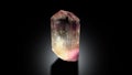 Very amazing kunzite var spodumene crystal specimen from afghanistan Royalty Free Stock Photo