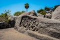 Very Ancient Place, The Tiger Cave is a rock-cut temple, Rockcut Shiva Temple (Excavated) located near Mahabalipuram