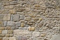 Very ancient stone wall, closeup texture Royalty Free Stock Photo