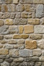 Very ancient stone wall texture Royalty Free Stock Photo