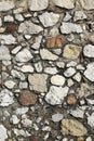 Very ancient stone wall texture Royalty Free Stock Photo