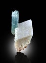 Very beautiful Aquamarine With Microcline Feldspar Mineral specimen from Skardu pakistan