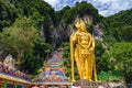 Batu cave in Malaysia, Hinduism temple Royalty Free Stock Photo