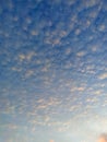 Very beautiful cloud view Royalty Free Stock Photo