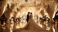 A very beautiful and expensive wedding event