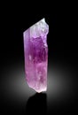 very beautiful lilac purple kunzite spodumene crystal Mineral specimen from afghanistan