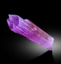 very beautiful lilac purple kunzite spodumene crystal Mineral specimen from afghanistan