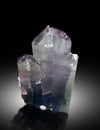 very beautiful Lilac Purple pink Kunzite var spodumene crystal mineral specimen from Afghanistan Royalty Free Stock Photo