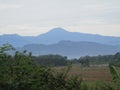 Very beautiful mountain view from a distance of 3 hours drive Royalty Free Stock Photo