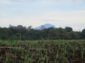 Very beautiful mountain view from a distance of 3 hours drive Royalty Free Stock Photo