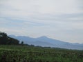 Very beautiful mountain view from a distance of 3 hours drive Royalty Free Stock Photo