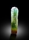very beautiful multi color green tourmaline crystal from kunar valley Afghanistan