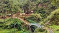 Very beautiful natural scenery on the Muncar waterfall tour, Petungkriyono Village, Pekalongan