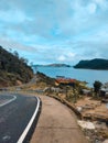 Beautiful scenery at the Peak of Paku, Mandeh Island, West Sumatra, Indonesia.