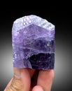 very beautiful purple scapolite crystal from badakhshan afghanistan