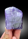 very beautiful purple scapolite crystal from badakhshan afghanistan