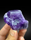 very beautiful purple scapolite crystal mineral specimen from Badakhshan afghanistan