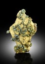 very beautiful rainbow pyrite Mineral specimen from Pakistan Royalty Free Stock Photo