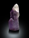 Very beautiful Rare Terminated Lilac Purple Pink Kunzite var Spodumene crystal from afghanistan Royalty Free Stock Photo