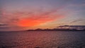 Very Beautiful Sunset in Lanzarote