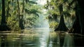 Very beautiful swamps of Louisiana