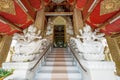 the very beautiful temple of Wat Sanpayang Luang