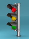 Very beautiful traffic lights