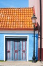 Very blue house