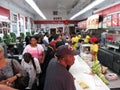 Very Busy at Ben`s Chili Bowl Restaurant