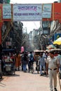 busy street in Delhi, india