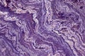 Detail of a beautiful purple marble slab Royalty Free Stock Photo
