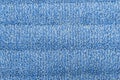 Close view of a blue microfiber cleaning cloth