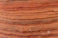 Very close view of the rock lines and ridges on the river bank, The Chains, Page, Arizona, USA