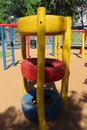 Very colorful and cheerful playground ideal for kids& x27; fun Royalty Free Stock Photo