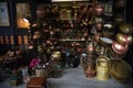 A very common copper smith shop panorama