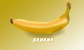 Very delicious banana picture illustration