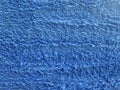 Very detailed texture blue cloth towels