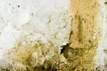 Very dirty and decomposed wall. Abstract painting and background texture of decay and decadence.