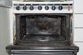 Very dirty old oven