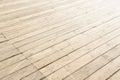 Very equal wooden floor from wooden boards