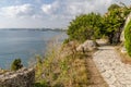 Very famous cliff in Bulgaria near Balgarevo village Royalty Free Stock Photo