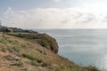 Very famous cliff in Bulgaria near Balgarevo village Royalty Free Stock Photo