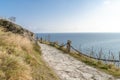 Very famous cliff in Bulgaria near Balgarevo village Royalty Free Stock Photo