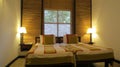 Hotel Room in Sri Lanka Royalty Free Stock Photo