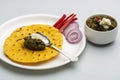 Makki di roti - sarson ka saag Royalty Free Stock Photo