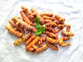 Very fresh raw turmeric on a white background d