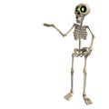 Very funny cartoon skeleton