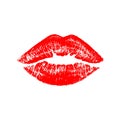 Kiss stamp - PNG