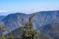 Very high peak of Nainital, India, the mountain range which is visible in this picture is Himalayan Range, Beauty of mountain at