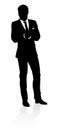 Business Person Silhouette Royalty Free Stock Photo